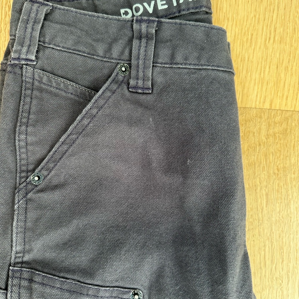 Women's Gray Cargo Pants - Picture 4 of 5